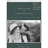 "Simply Modern" - Wedding Website in Jade by Something Noir - Guest Management