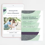 "tissue union" - Wedding Website in Cucumber by Carrie Moradi - Match Your Stationery