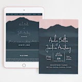 "ridge" - Wedding Website in Dusk by Krissy Bengtson - Match Your Stationery