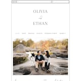 "In Love" - Wedding Website in Ink by Carolyn MacLaren - Guest Management