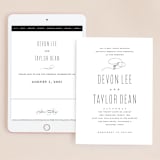 "Moderna" - Wedding Website in Cloud by Stacey Meacham - Match Your Stationery