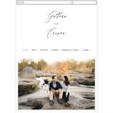 "Villa" - Wedding Website in Pearl by Chryssi Tsoupanarias - Mobile Layout