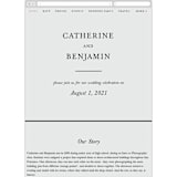 "Catherine" - Wedding Website in Natural by Kayla Dawson - Guest Management