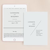 "Catherine" - Wedding Website in Natural by Kayla Dawson - Match Your Stationery