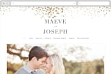 "Organic Dots" - Wedding Website in Champagne by lena barakat - Desktop Design