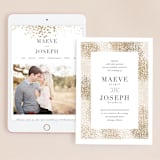 "Organic Dots" - Wedding Website in Champagne by lena barakat - Match Your Stationery