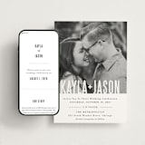"Monumental" - Wedding Website in Cotton by Jessie Steury - Match Your Stationery