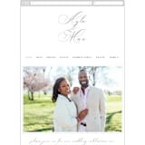 "Sweet Nothings" - Wedding Website in Linen by Keen Peachy - Mobile Layout