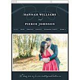 "Traditional" - Wedding Website in Navy by lena barakat - Guest Management