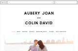 "bold blush" - Wedding Website in Blush by frances mathys - Desktop Design