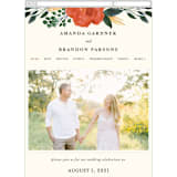 "Flourishing" - Wedding Website in Bloom by Beth Schneider - Mobile Layout