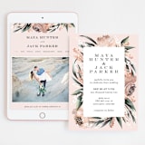 "Rustica" - Wedding Website in Cantaloupe by Petra Kern - Match Your Stationery
