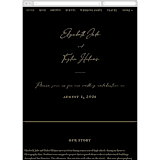 "Desire" - Wedding Website in Tuxedo by Jennifer Postorino - Guest Management