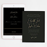 "Desire" - Wedding Website in Tuxedo by Jennifer Postorino - Match Your Stationery