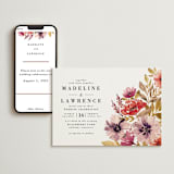 "Autumn Vows" - Wedding Website in Burnt Orange by Chris Griffith - Match Your Stationery