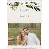 "Botanical Ring" - Wedding Website in Ivory by Susan Moyal - Guest Management