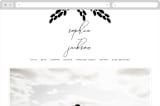 "Kindly Join Us" - Wedding Website in Pearl by Laura Hamm - Desktop Design