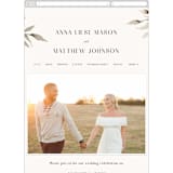 "Rural Romance" - Wedding Website in Sable by Chris Griffith - Guest Management