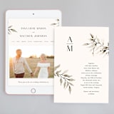 "Rural Romance" - Wedding Website in Sable by Chris Griffith - Match Your Stationery