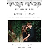 "vivid leaves" - Wedding Website in Ink by Ramoncita - Mobile Layout