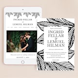 "vivid leaves" - Wedding Website in Ink by Ramoncita - Match Your Stationery