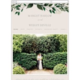 "Watermark" - Wedding Website in Cypress by Kaydi Bishop - Mobile Layout