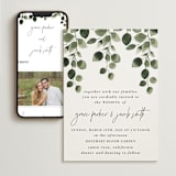 "green rush" - Wedding Website in Snow by Anupama - Match Your Stationery
