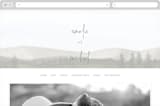 "muted mountains" - Wedding Website in Splendid Day by Deborah Chou - Desktop Design