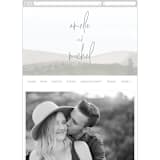 "muted mountains" - Wedding Website in Splendid Day by Deborah Chou - Guest Management