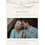 "Fountain Pen" - Wedding Website in Creme by Erin L. Wilson - Mobile Layout