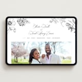 "legacy" - Wedding Website in Pure by Design Lotus - Desktop Design