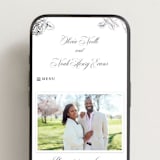 "legacy" - Wedding Website in Pure by Design Lotus - Mobile Layout