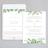 "Bright & Green" - Wedding Website in Sprig by Amanda Day - Match Your Stationery