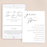 "first dance" - Wedding Website in Champagne by Kasia Labocki - Match Your Stationery