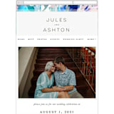"Blissful Blooms" - Wedding Website in Celestial by Grace Kreinbrink - Mobile Layout