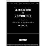 "offset" - Wedding Website in Ebony by Up Up Creative - Guest Management