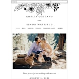 "Elemental" - Wedding Website in Cloud by Snow and Ivy - Guest Management