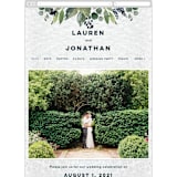 "Euca On A Whim" - Wedding Website in Navy by Palm Bridal - Guest Management