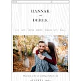 "Rustic Grain" - Wedding Website in Ashwood by Oma N. Ramkhelawan - Mobile Layout