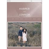 "plain paint" - Wedding Website in Taupe by Phrosné Barwood - Guest Management