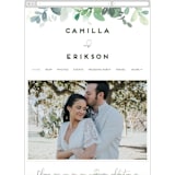 "Soft Eucalyptus" - Wedding Website in Garden by Yao Cheng Design - Guest Management