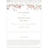 "ring box" - Wedding Website in Sunset by Phrosné Barwood - Guest Management
