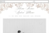"Hacienda" - Wedding Website in Stone by Lagniappe Paper - Desktop Design