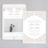 "Hacienda" - Wedding Website in Stone by Lagniappe Paper - Match Your Stationery