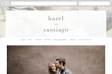 "marble majesty" - Wedding Website in Mountain Range by Hooray Creative - Desktop Design