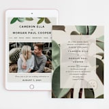 "Powder Room Florals" - Wedding Website in Cream by Ariel Rutland - Match Your Stationery