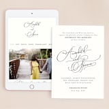 "Heirloom" - Wedding Website in Ink by Kimberly Morgan - Match Your Stationery