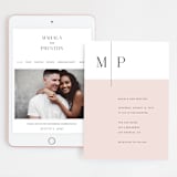 "The Ace" - Wedding Website in Petal by Rochelle Renee - Match Your Stationery
