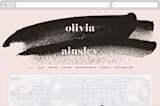 "Vignette" - Wedding Website in Cosmopolitan by silverscreen studio - Desktop Design