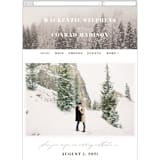 "Torrone" - Wedding Website in Cedar by chocomocacino - Mobile Layout